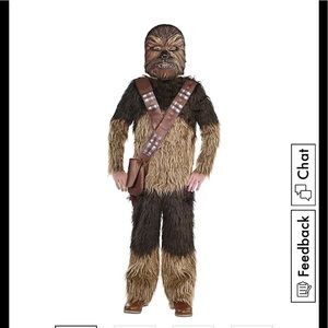 Star Wars Chewbacca Halloween Kids Costume Fur Costume Chewy Disney